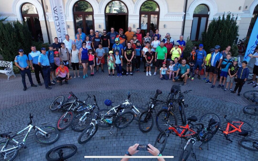 Sinaia pe Bicicletă, ediția a 8-a, o experiență memorabilă pentru iubitorii de pedalat
